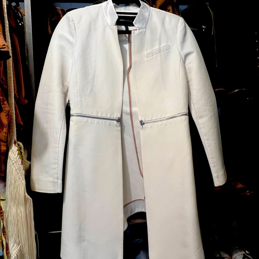 BCBG Maxazria White Jacket